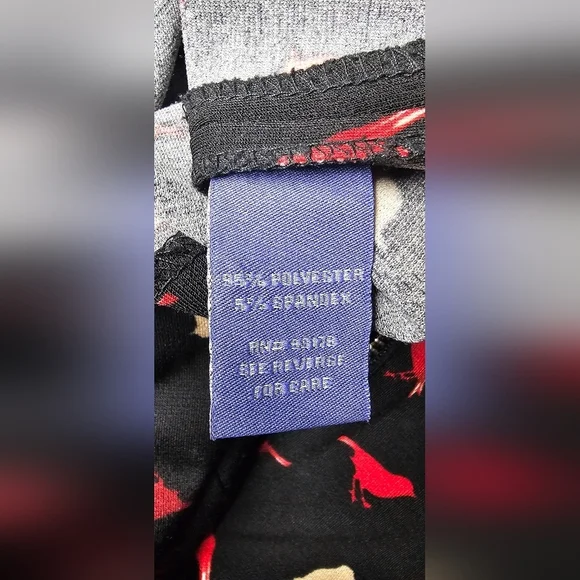 Vivienne Tam Women’s Skirt Sz 2 Black Red Tan Bird Print Mini Designer Casual - Picture 7 of 8